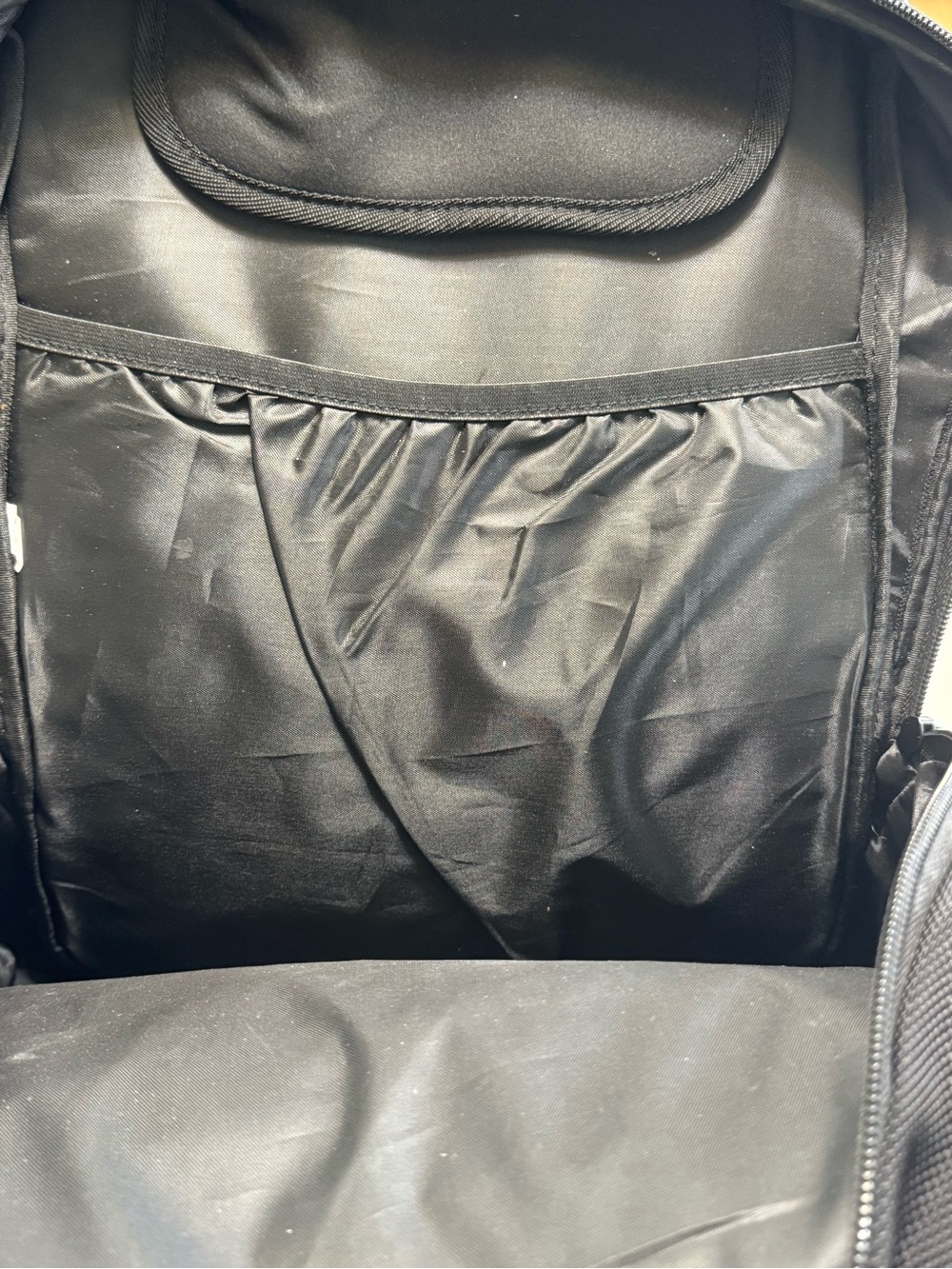 ful Black Apex Travel Backpack Laptop Sleeve Padded School Work - Picture 5 of 7